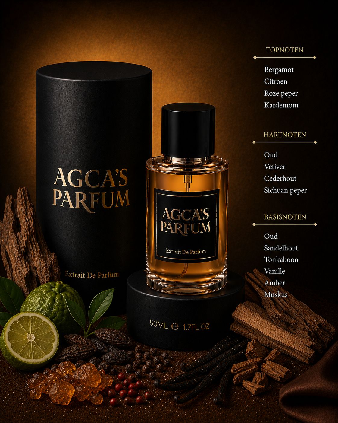 AGCA 303 - Geïnspireerd op Tom Ford Oud Wood